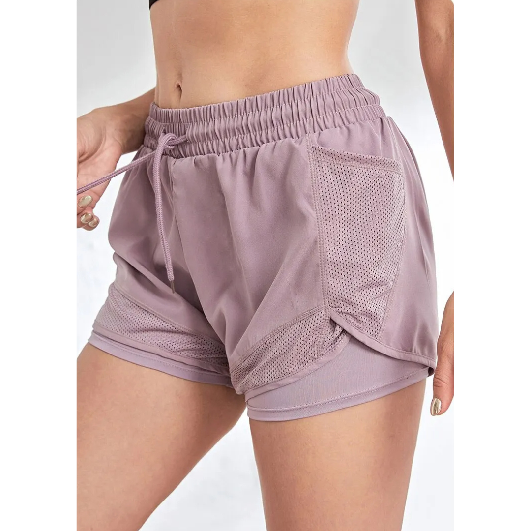 Shorts Feminino com Bolso Lateral