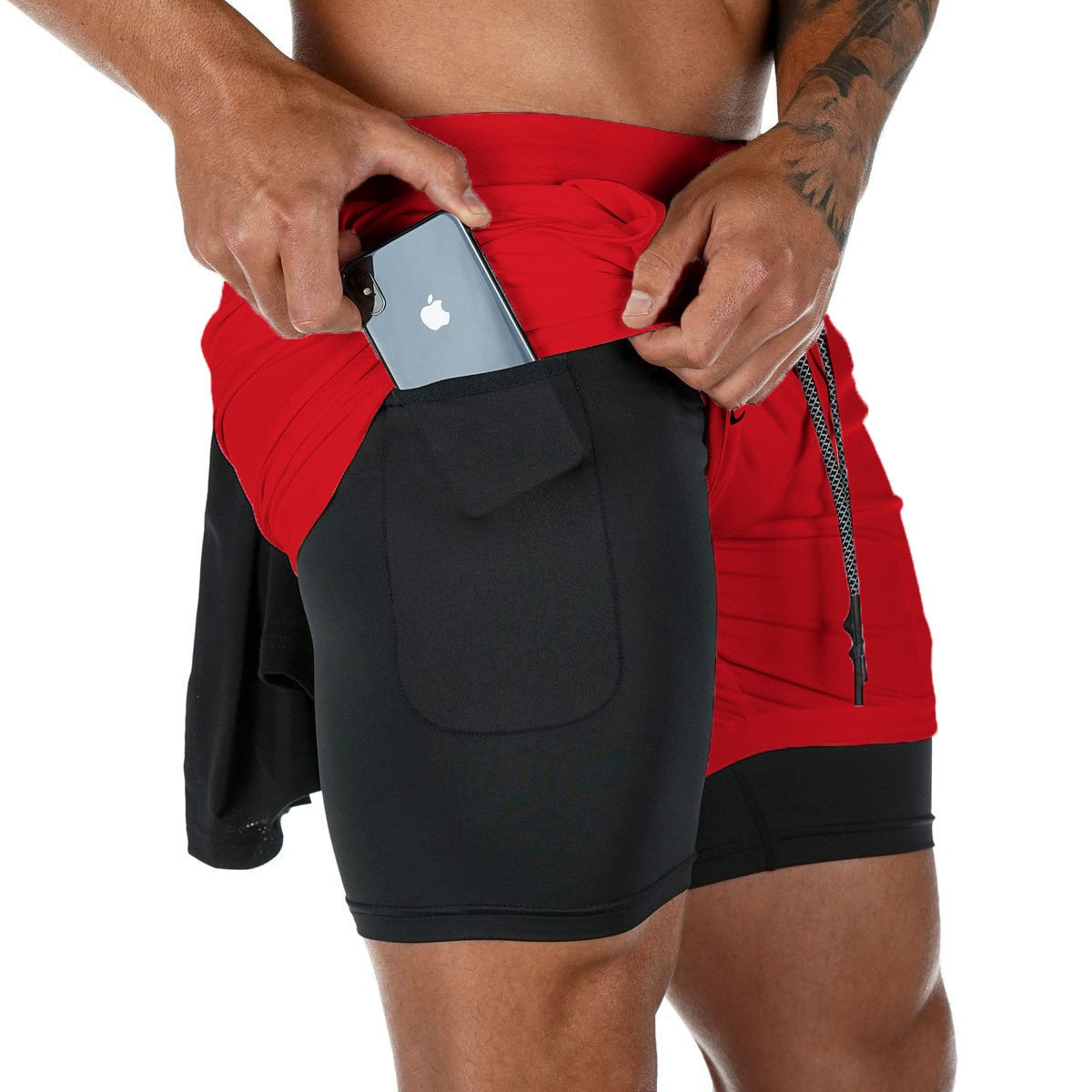 Shorts Masculino Dry Fit 2 em 1