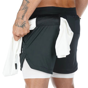 Shorts Masculino Dry Fit 2 em 1