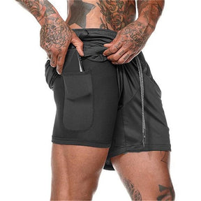 Shorts Masculino Dry Fit 2 em 1